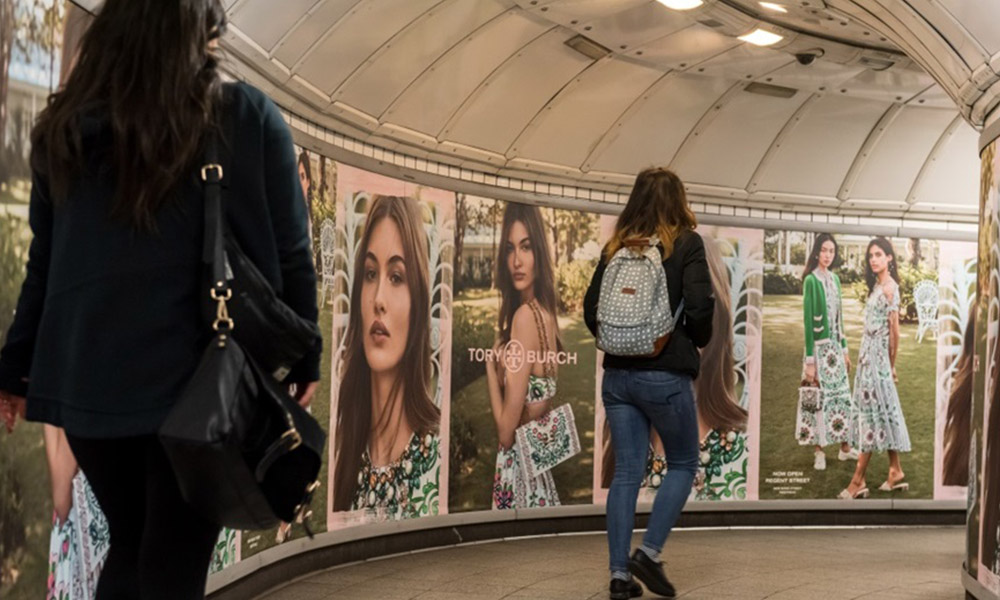 oxford circus wrap advertising